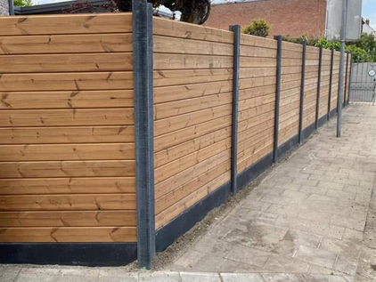 houten tuinwand in Eeklo, Zelzate, Ertvelde, Assenede, Bassevelde, Boekhoute, Evergem, Terneuzen, Sas van Gent, Sleidinge, Oosteeklo