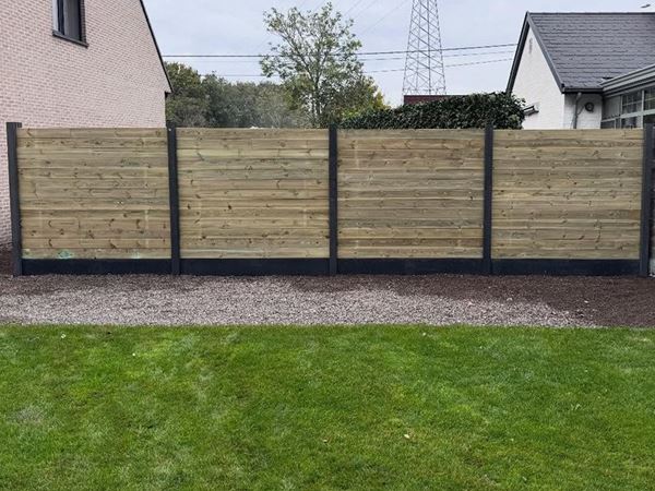 Houten afsluiting in Eeklo, Zelzate, Ertvelde, Assenede, Bassevelde, Boekhoute, Evergem, Terneuzen, Sas van Gent, Sleidinge, Oosteeklo